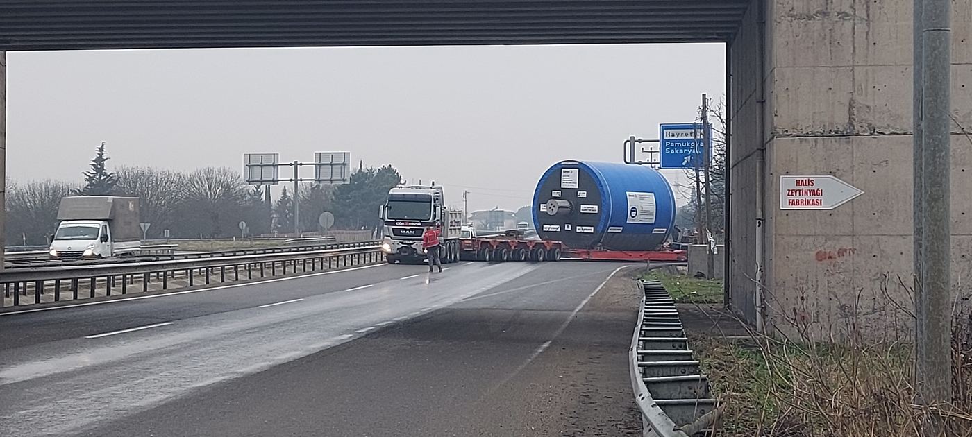 Gabari kontrollü güzergah geçişi